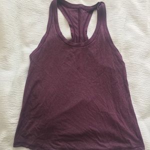 Lululemon racerback tank with tie back size 2